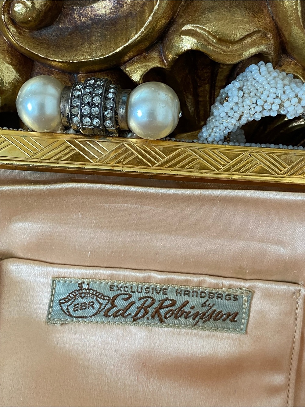 Ed B Robinson Beaded 1950’s Handbag - Picture 7 of 14